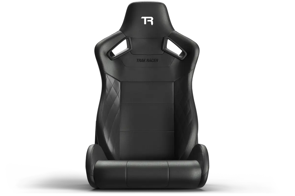 Recliner Sim Racing Seat — Premium Diamond-Stitched Leather-Style Finish 1