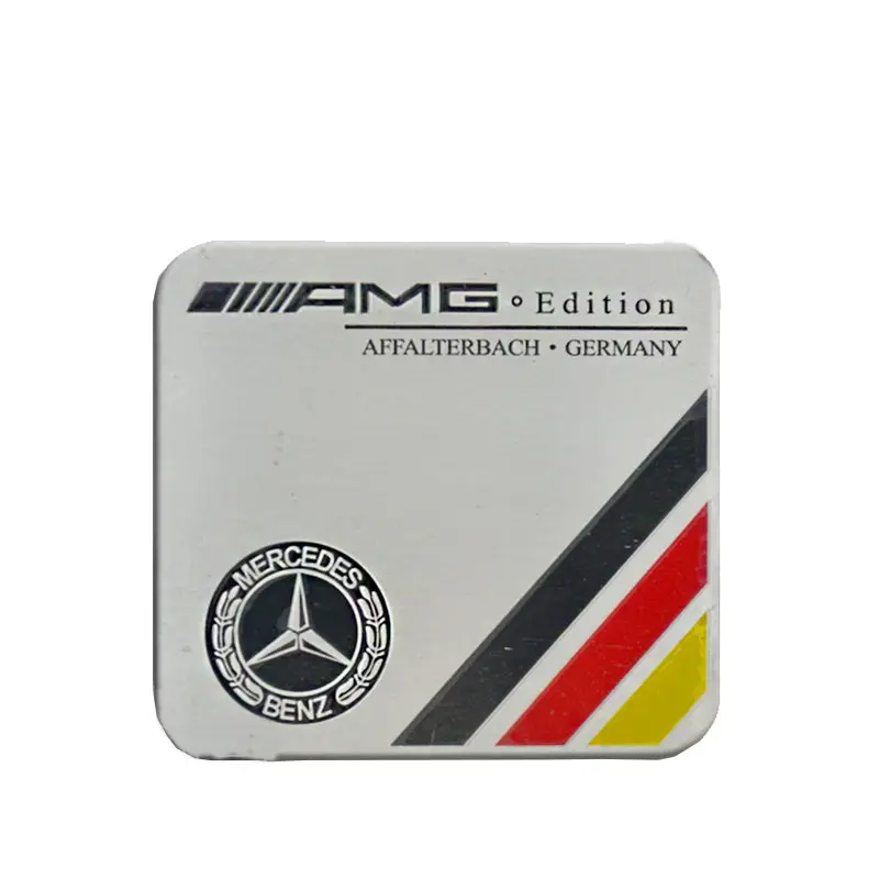 Aluminum Emblem Sticker For Mercedes Benz (High Quality) 1