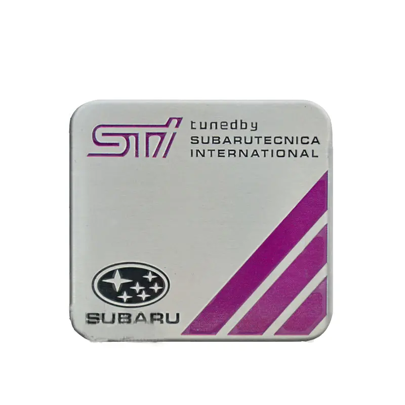 Aluminum Emblem Sticker For Subaru (High Quality) 1