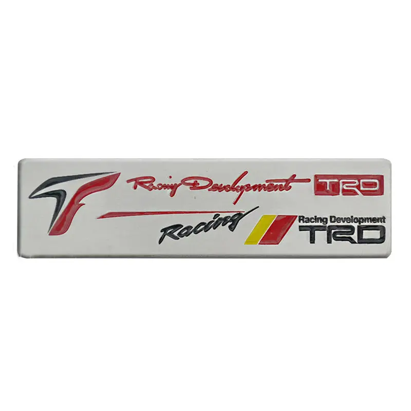 Trd Aluminum Emblem Sticker For Trd (High Quality) 1