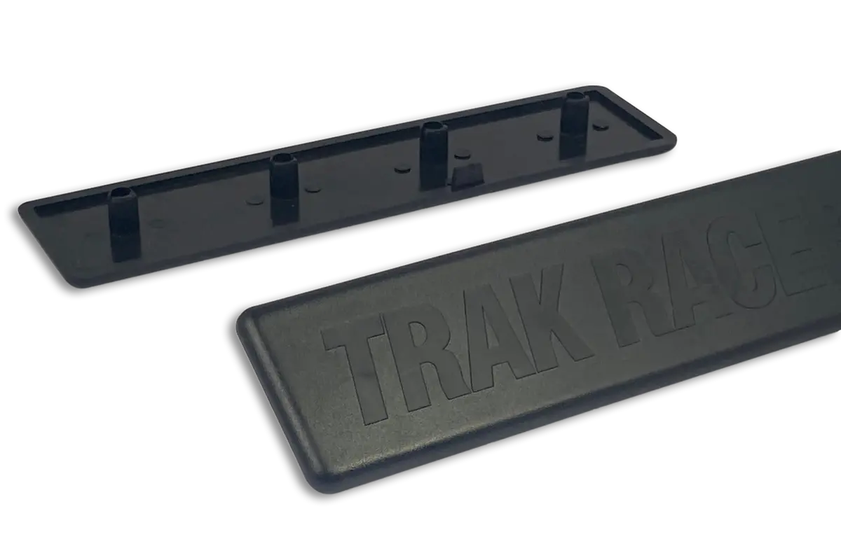 160 X 40Mm Plastic Extrusion End Cap - Pack Of 2 1