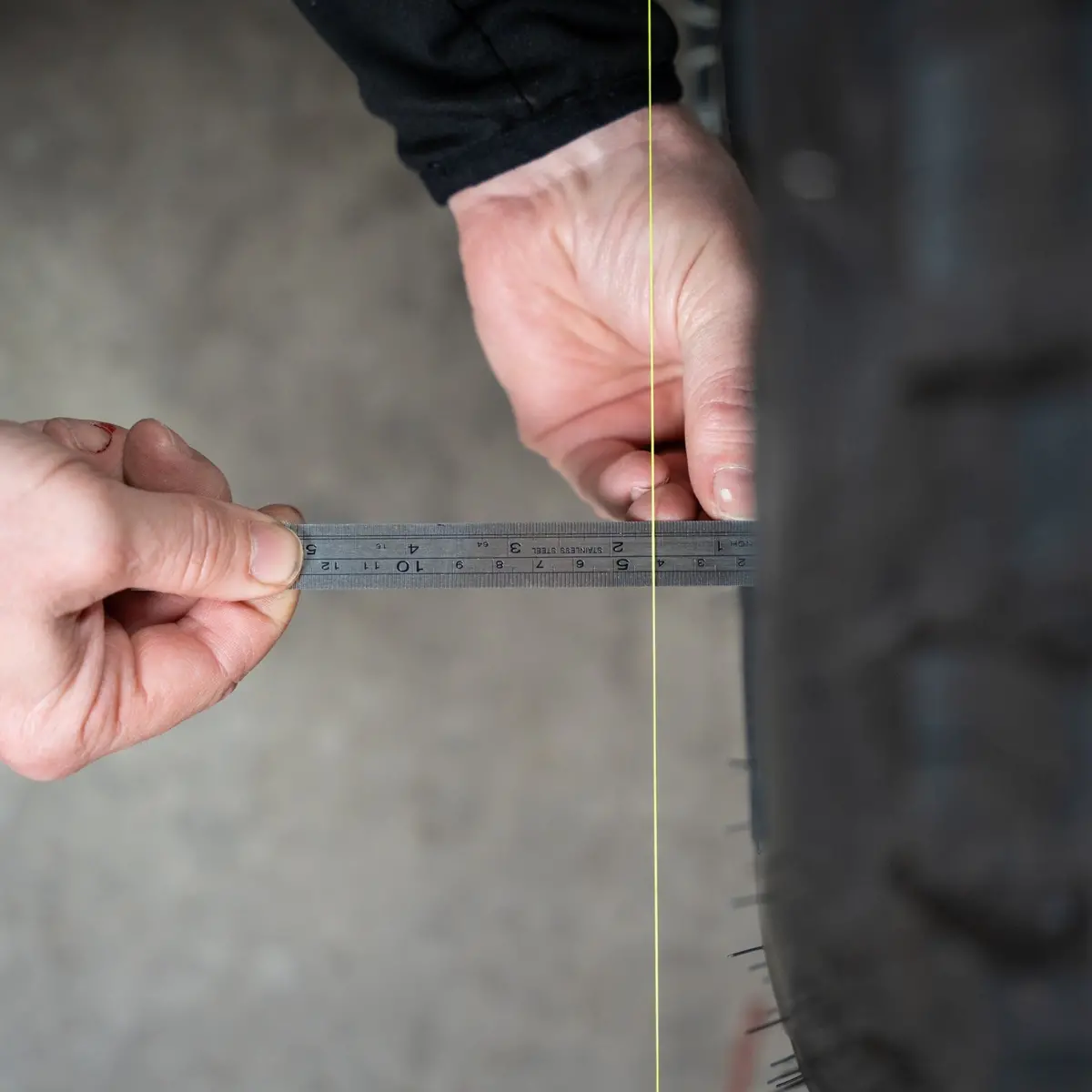 6" Stainless Ruler 1