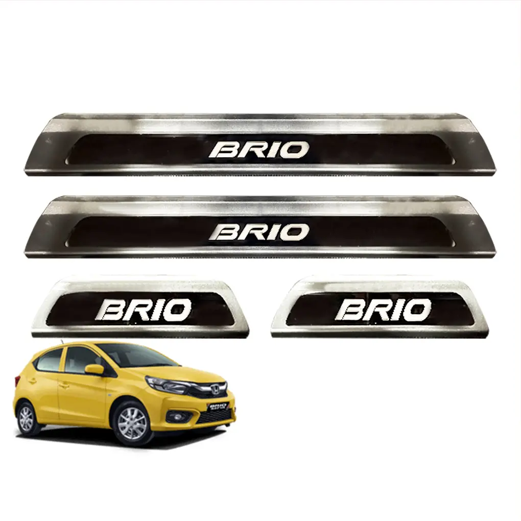 Honda Brio 2Nd Generation 2019 - 2021 Side Step Sill Scuff Plates 1