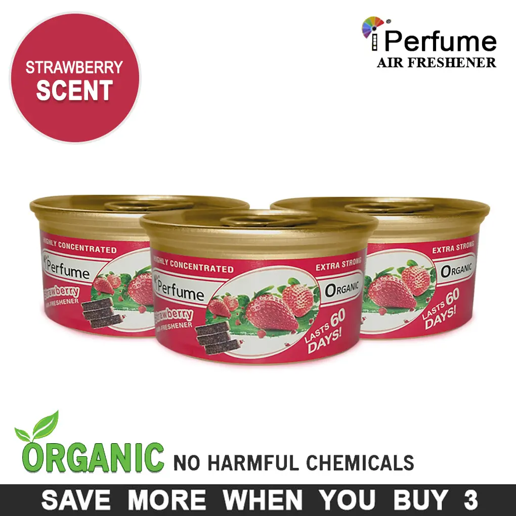Iperfume Strawberry Car Air Freshener 2