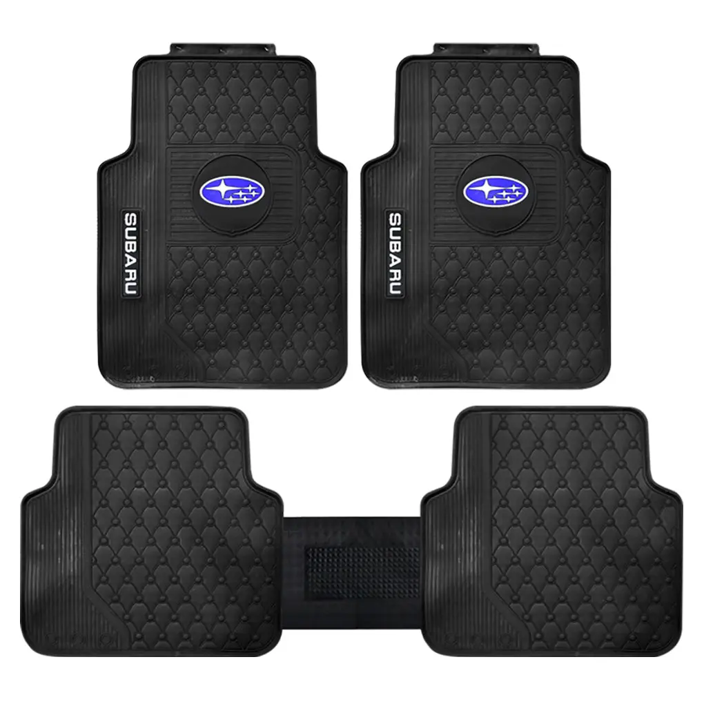 Subaru Universal Car Floor Premium Rubber Matting Protector / Guard (High Quality) 2