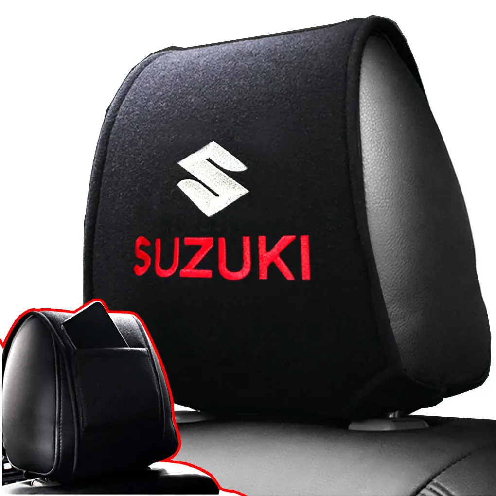 Suzuki Car Headrest Cover Cotton 1