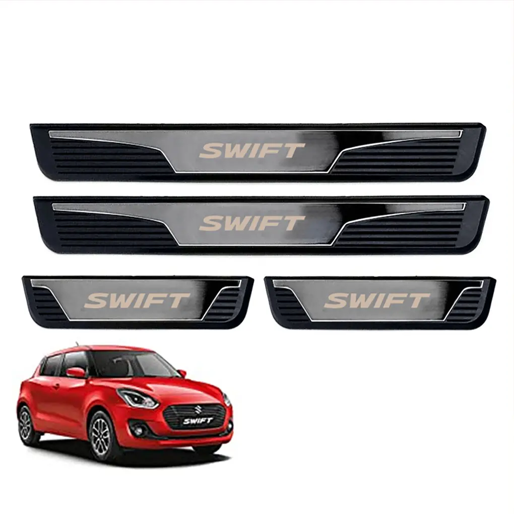 Suzuki Swift 4Th Generation 2019 - 2021 Side Step Sill Scuff Plates 1