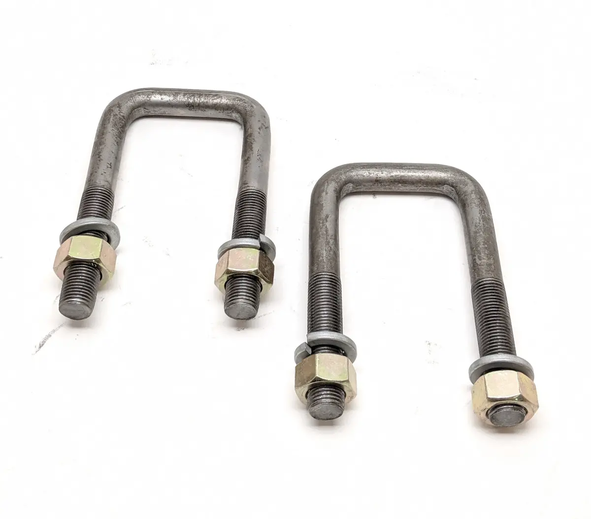 Pair Of Longer Front U-Bolts For Quarter Elliptic Springs 1