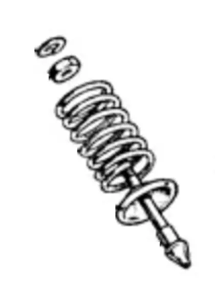 Spridget Bonnet Lock Pin & Spring Kit (1 Per Car) 1