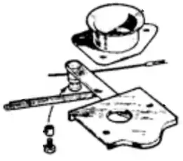 Spridget Bonnet Catch Plate Kit (1 Per Car) 1