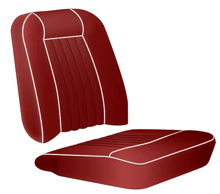 Vinyl Seat Cover Kit Spridget 1966-68 1
