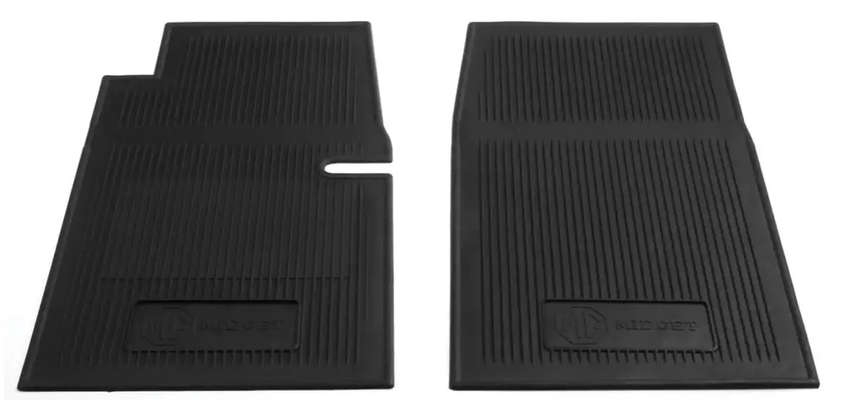 Midget Rubber Footwell Floor Mats - All Spridgets 1