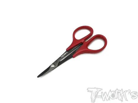 Tworks Titanium Nitride Lexan Curved Scissors 1