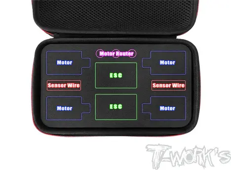 Tworks Compact Hard Case Motor And Esc Bag 1