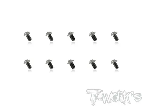 Tworks 2.5Mm X 8Mm Titanium Hex Socket Ufo Head (10Pcs Or 5Pcs) 1