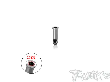 Tworks Titanium Belt Tension Bearing Screw 1