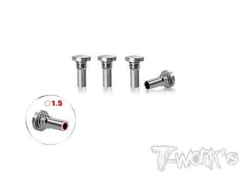 Tworks Titanium Spring Screw 800R (Select Indrop Down) 1
