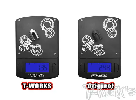 Tp-179-A800r 64 Titanium Solid Bb Driveshaft Adapters ( For Awesomatix A800r/Mmx ) 1