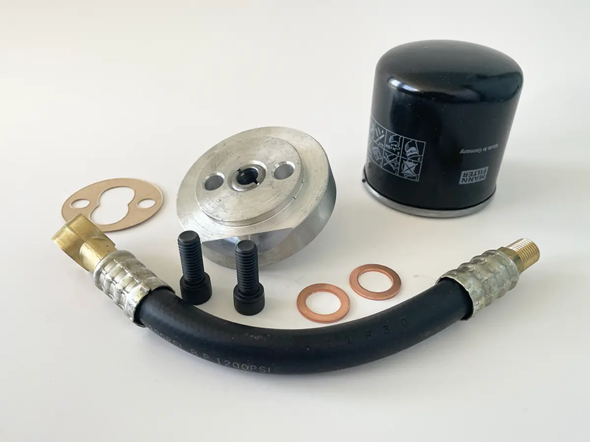Spin-On Oil Filter Adapter With Filter (948-1275 Engines) 1