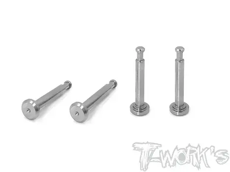 Tp-095 64 Titanium Lower Shock Mount Pins ( For Team Associated Rc8 B3.1/B3.2 ) 4Pcs. 1