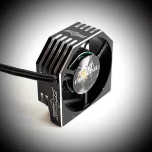 Team Powers High Air Flow Cooling Fan V33k (Black And Silver Alu Casing) 1
