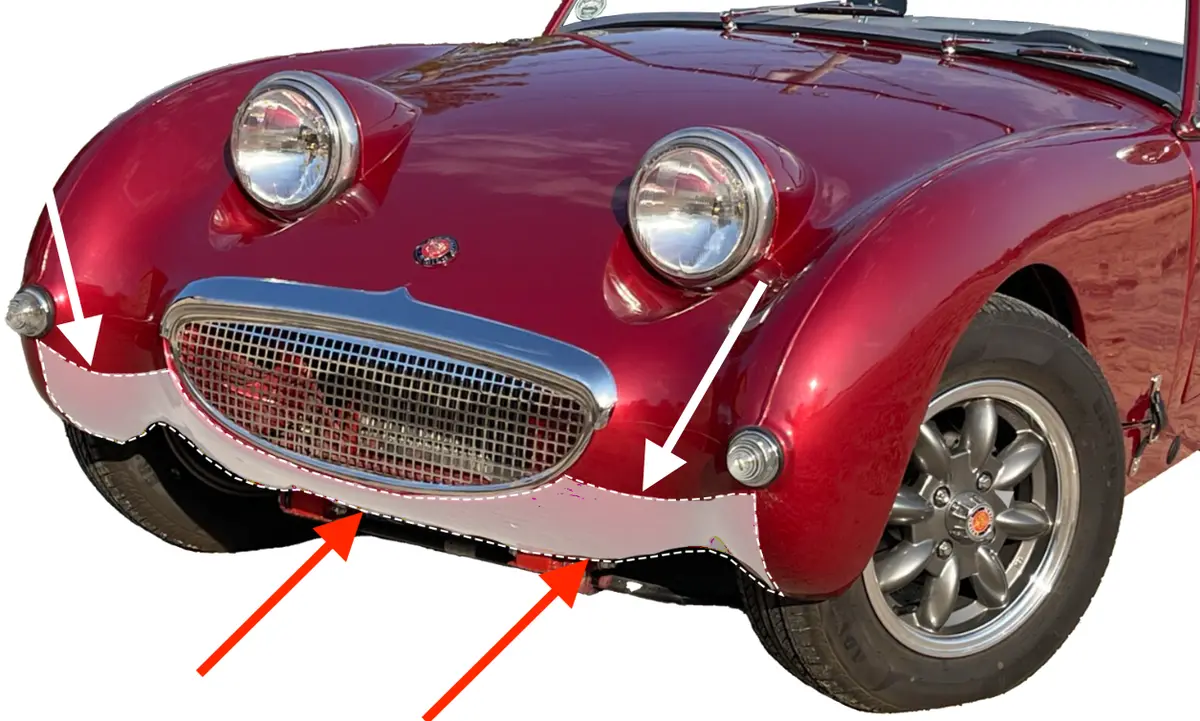 Bonnet Lower Valance 1
