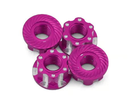 J&T Bearing Co. 4Mm Machined Aluminum Wheel Nuts (4) 3