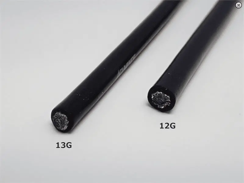 Accuvance 12G Silicon Cable (Black) (1000Mm) 1