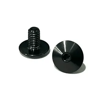 Sortafast Titanium Screws - Lowrider King Head - Black - 2Pk (M3) 1