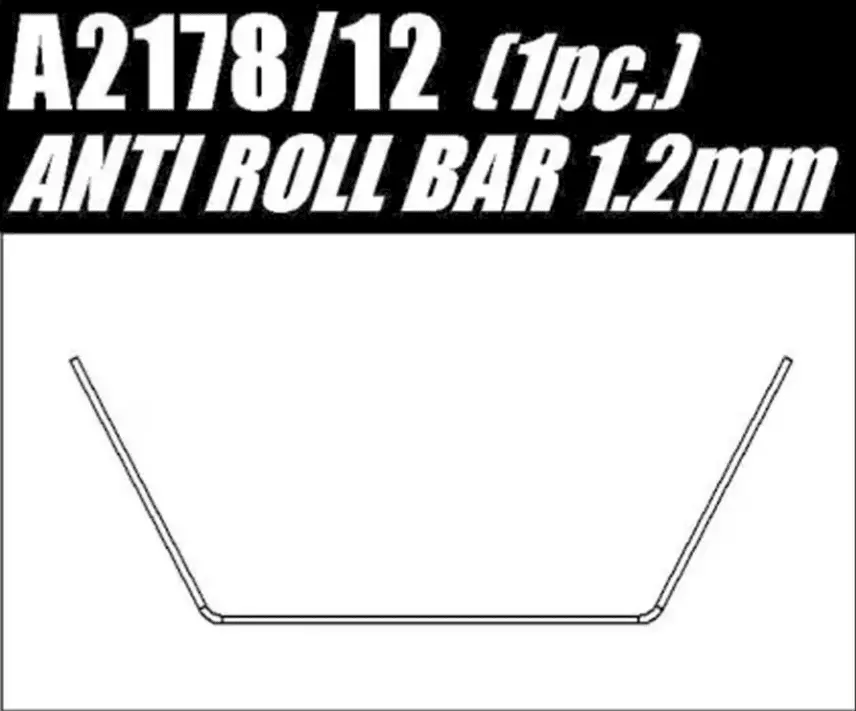 Mugen Seiki Mtc-3 Anti Roll-Bar 1,2Mm (1) 1