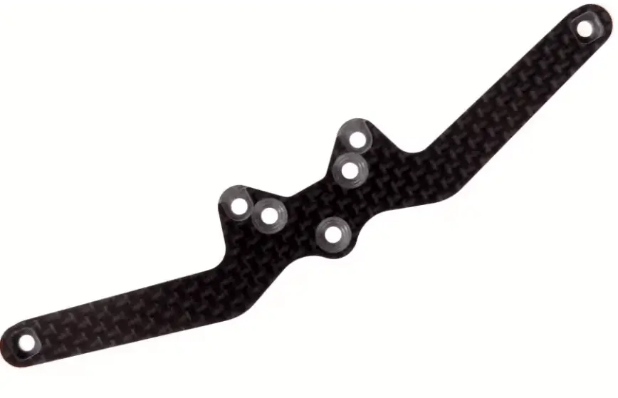 Mugen Seiki Mtc-3 Carbon Rear Body Mount Plate (1) 1
