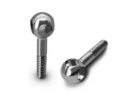 P-205-E 64 Titanium Adjustable Body Shell Front End Downtravel Screw V2 ( M2 X 14Mm) 2Pcs. ( Awesomatix , Yokomo , Mugen Mtc3 ) 1
