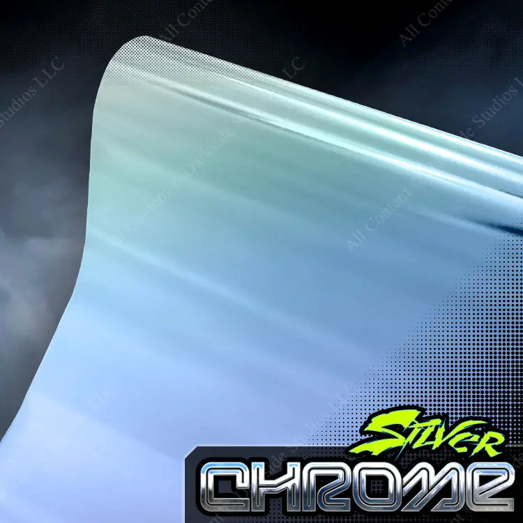 Add-On -Rider Number Cut-Out Overlay- ( Standard Silver Chrome ) 1