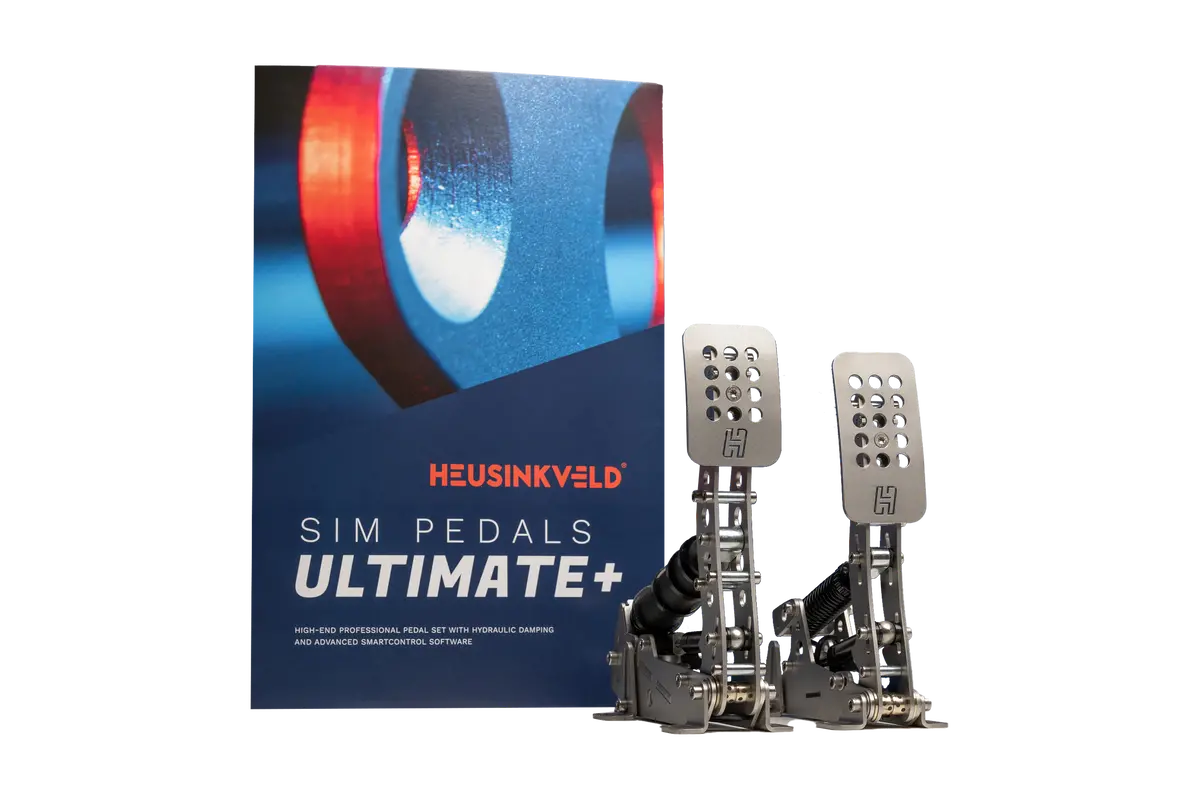 Heusinkveld Sim Pedals Ultimate+ 2-Pedal Set – Professional Hydraulic/Load-Cell Brake & Adjustable Throttle For Elite Sim Racing 1