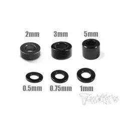 Tworks Anodized Alum 3Mm Shim Set 1