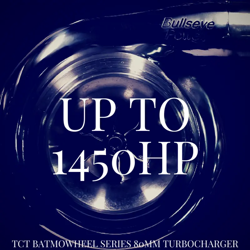 Tct Batmowheel Series Turbocharger - 80Mm 1