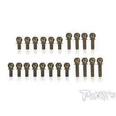 Tworks 7075-T6 Hard Coated Alum Ball End Set 1