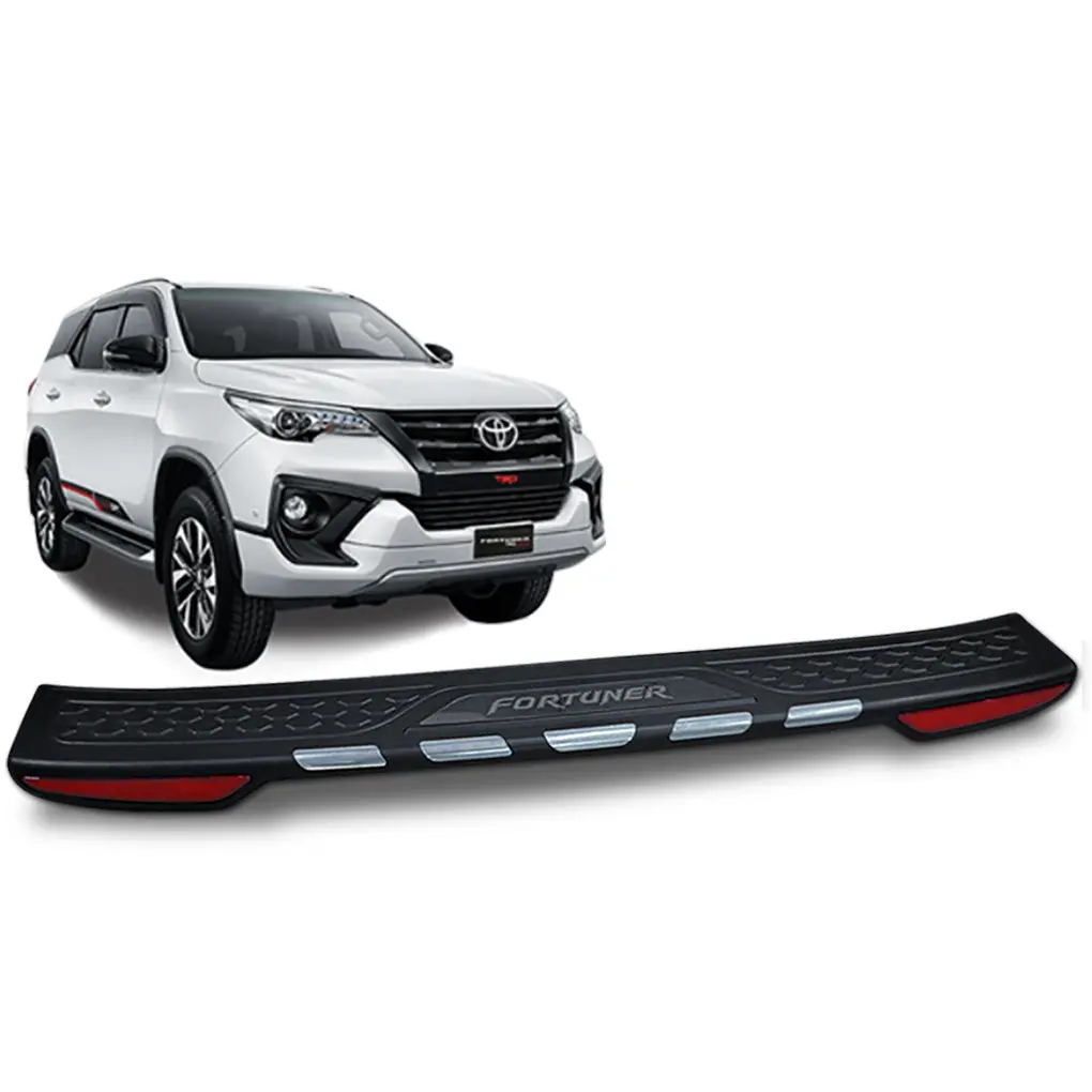 Toyota Fortuner New Model 2016 - 2020 Rear Bumper Guard Protector 1