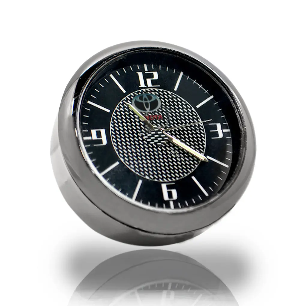 Toyota Mini Car Clock Dashboard Clock Analog Quartz 1