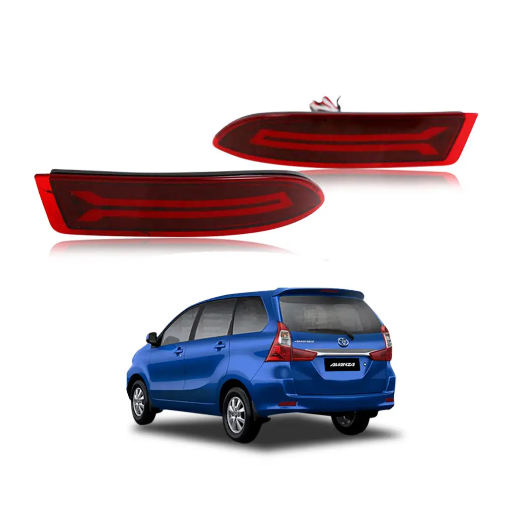 Toyota Avanza Rear Bumper Light 2016 2017 2018 2019 With 2 Functions 1
