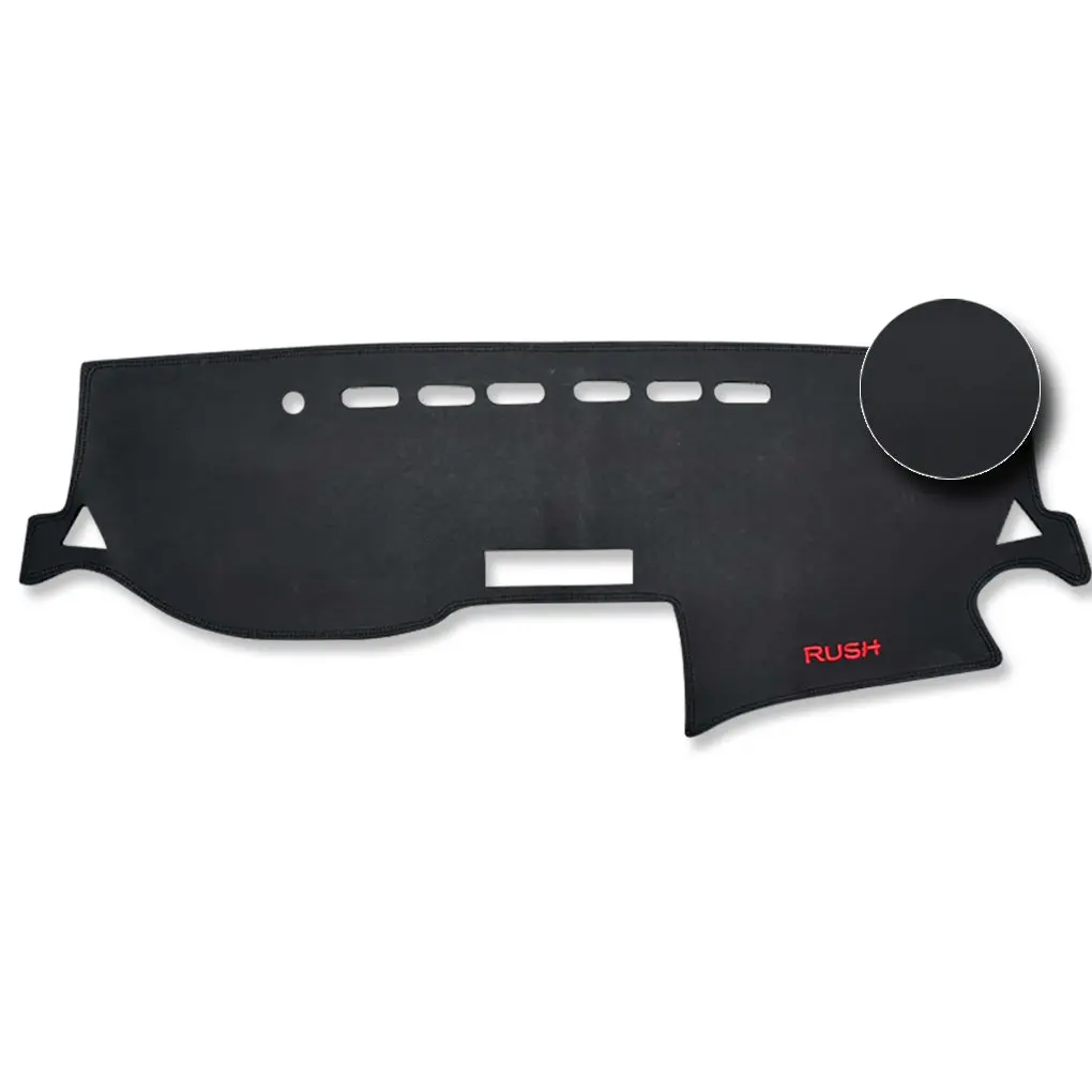 Dashboard Cover For Toyota Rush 2018-2019(Leatherette/Felt/Abstract Floral Material) 1
