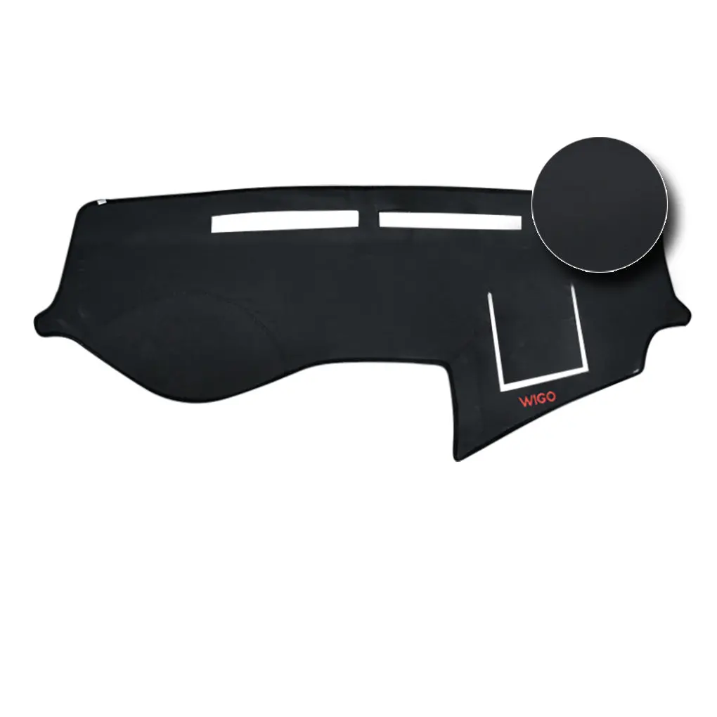 Dashboard Cover For Toyota Wigo Gen 1 And Gen 2 (Leatherette / Felt / Abstract Floral Material) 2