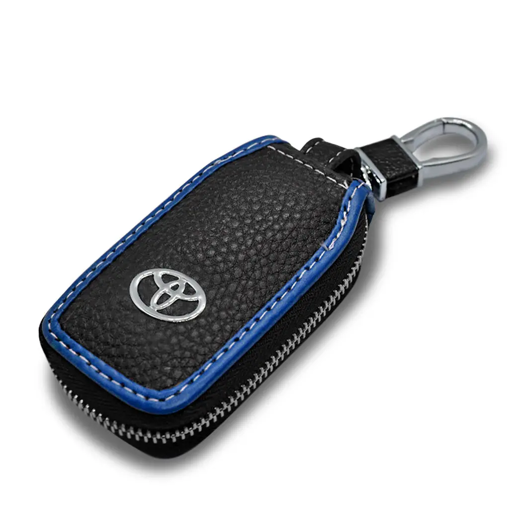 Toyota Leather Metal Universal Car Key Remote Holder Car Key Case 1