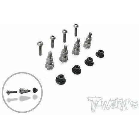 Tworks Titanium Shock Stand Off For B6 Series 1