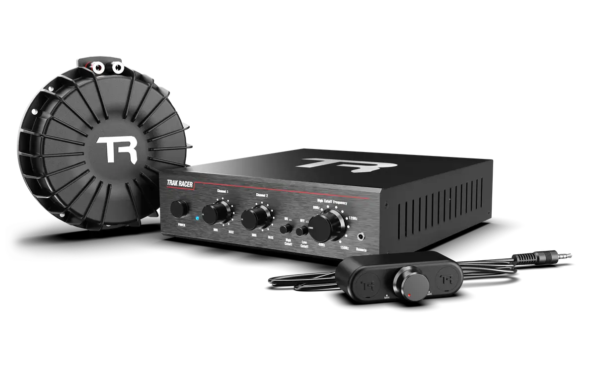 Trak Racer V2 Pro 2Ch 200W Low-Frequency Class-D Amplifier And Bass Shaker Kit 1
