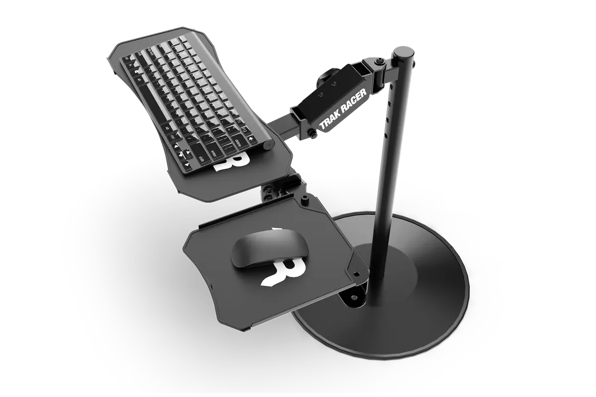 Adjustable Free-Standing Keyboard And Mouse Tray 1