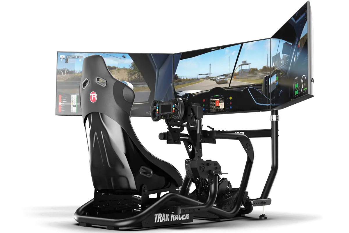 Integrated Triple Monitor Stand For Trak Racer Tr8 Pro 1