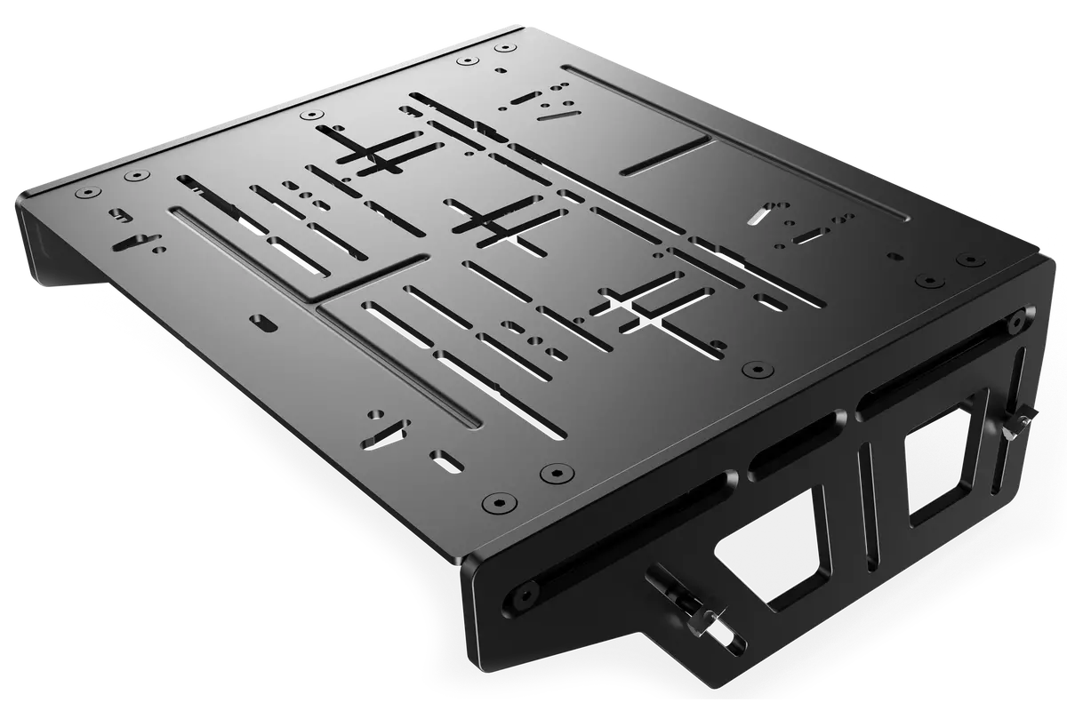 Universal Tr-One Pedal Mounting System Including Pre-Drilled Pedal Plate 1