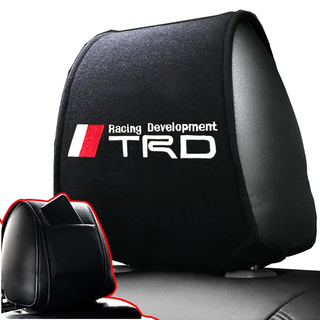 Trd Car Headrest Cover Cotton 1