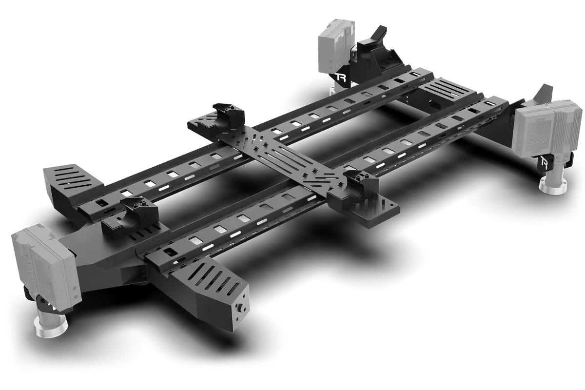 Base Only - Tr Move Universal Motion Platform For 3 X D-Box Actuators 1